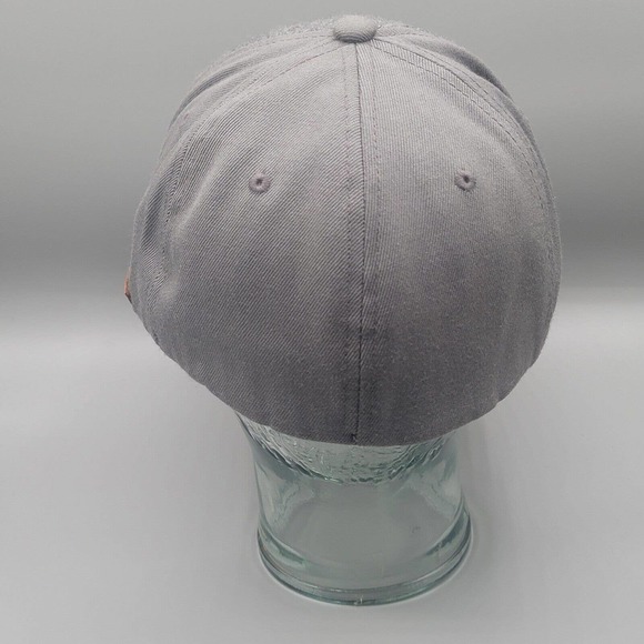 Kangol Flex Fit Baseball Cap Mens Size S/M Fitted Hat Tweed Gray Kangaroo - Picture 5 of 11